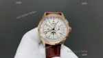 GF Factory Breitling Navitimer 42mm Cal.01 Movement White Face Brown Band Watch